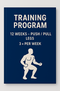 Push Pull Legs (12 weeks program)
